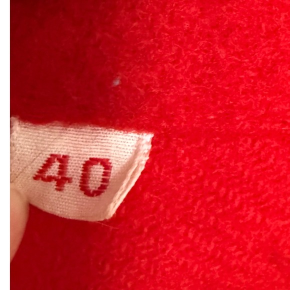 Vintage Boy Scouts of America BSA Red Wool Blend Jacket Shirt Size 40 Patch - Picture 4 of 9